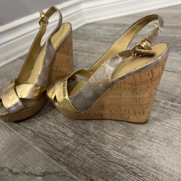 Coach cork wedges - Picture 2 of 2